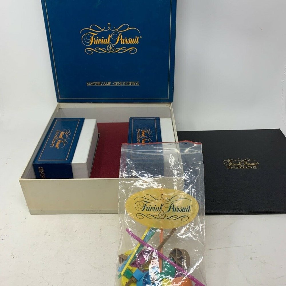 Vintage 1981 Original Trivial Pursuit Master Game